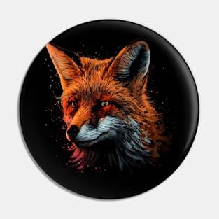 Red Fox Pin