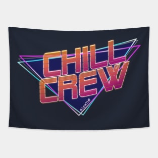 Chill Crew Logo Tapestry