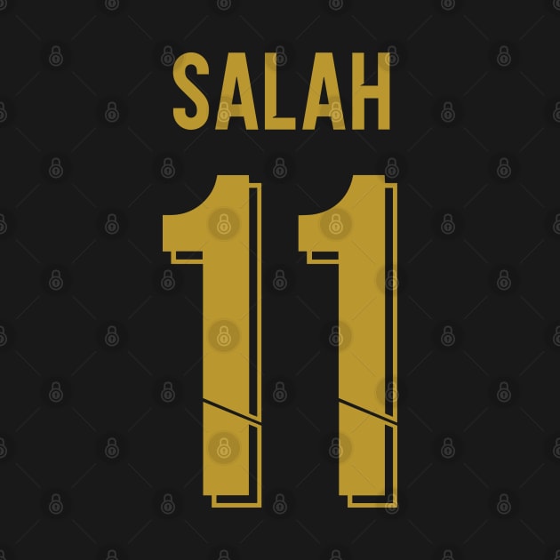 Salah Liverpool jersey 19/20 Black & Gold by Alimator