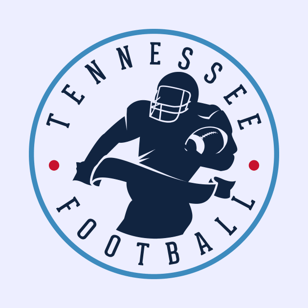 Tennessee Football Team Color by Toogoo