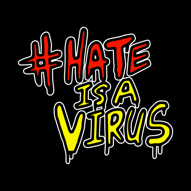 Hate Is A Virus by kalemstudio