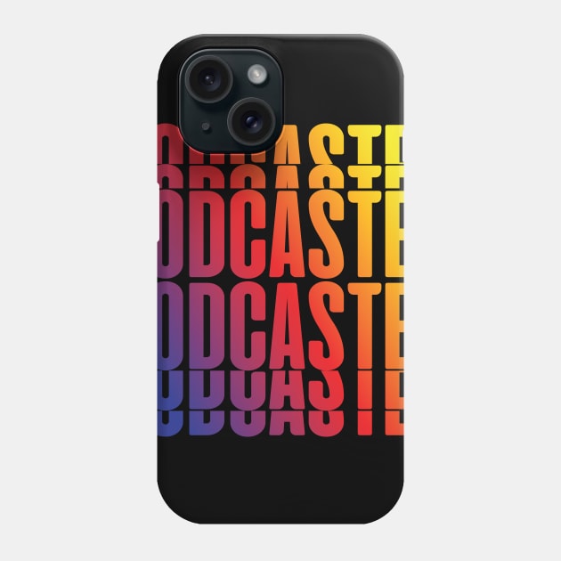 Podcaster Phone Case by mrnesi