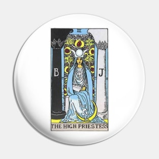 High Priestess Tarot Pin