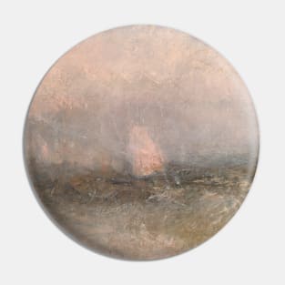 Off the Nore by J.M.W. Turner Pin