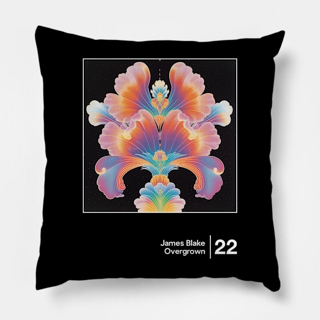 Overgrown - Minimalist Graphic Artwork Design Pillow by saudade