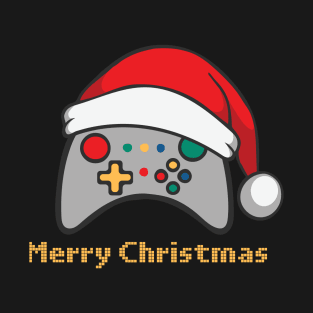 Merry Christmas Video Gamer Controller T-Shirt