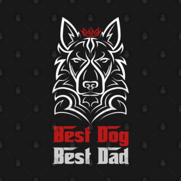 best dog best dad german shepherd dad fathers day by soft and timeless