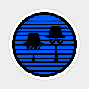 the blues brothers blues Magnet