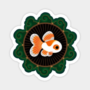 Butterfly goldfish 1 Magnet
