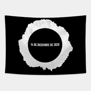 Solar Eclipse December 14, 2020, Chile, Argentina, Spanish Tapestry