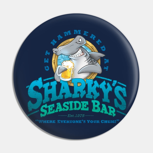 Sharky's Seaside Bar Pin by GScheetz252382