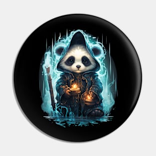 Drenched Panda Pin