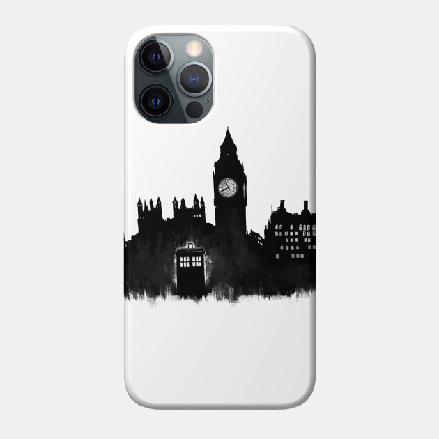 Police Box in London - The Doctor - Phone Case