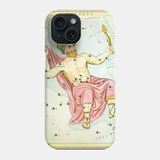 Cepheus Constellation from Urania's Mirror Phone Case
