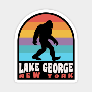 Lake George Bigfoot Sasquatch Adirondacks New York Magnet