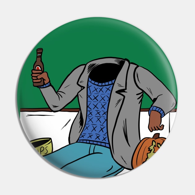 Headless Bojack Horseman Pin by Black Snow Comics