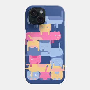 Stacked Cats Phone Case