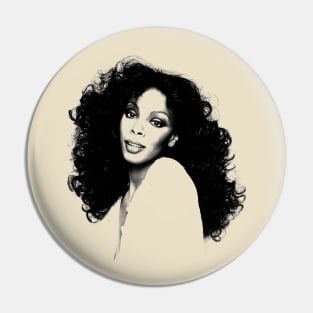 Donna Summer // Drawing Style Design Pin