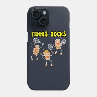 Three Light Tennis Rocks Phone Case