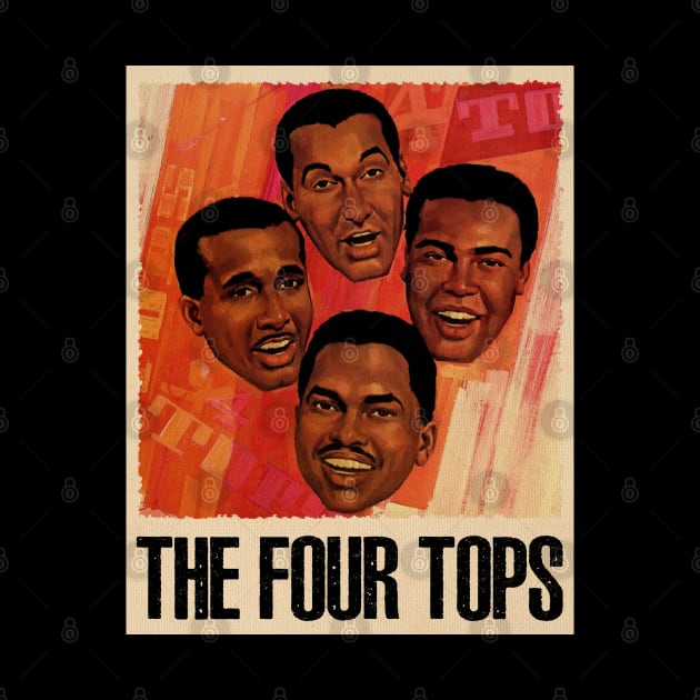 Classic Motown Vibes The Tops Band Resonating in Your Wardrobe by HOuseColorFULL