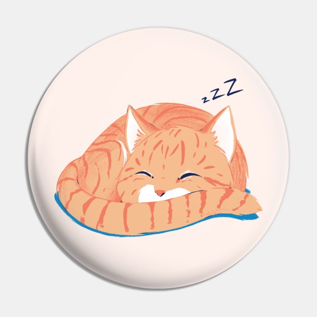 Sleepy kitty Pin by iambirgitte