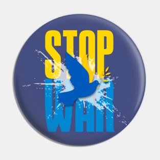 Stop War! Stop the Ukraine War! Pin