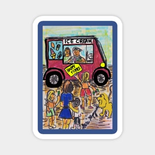 The Ice Cream Man Magnet