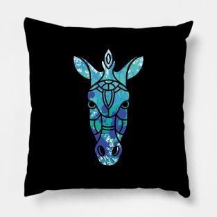 Cool giraffes colorful tshrit Pillow