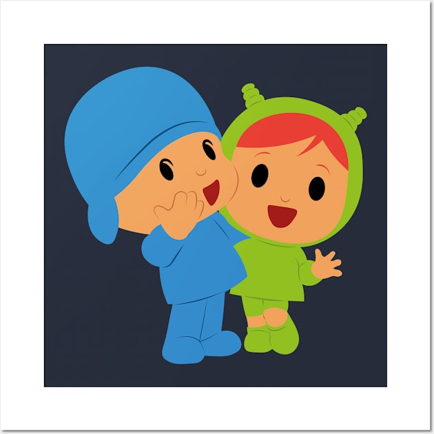 Drawings To Paint & Colour Pocoyo - Print Design 016