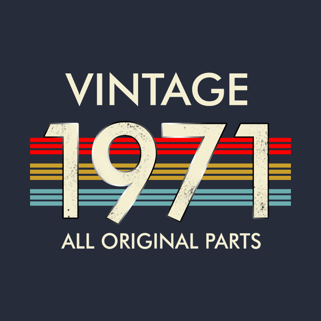 Vintage 1971 All Original Parts by Vladis