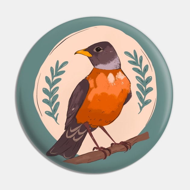 Robin Pin by megkpart