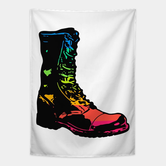 LGBTQplus Military Wing Tapestry by LordNeckbeard