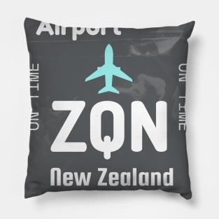 Airport ZQN Queenstown Pillow