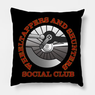 Wheeltappers and Shunters Social Club logo (colour) Pillow