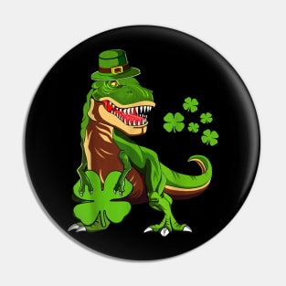 leprechaun T-rex Pin