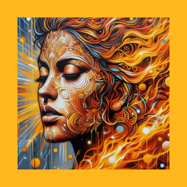 Goddess of Fire by JohnTy