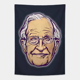 Noam Chomsky Original Fan Design Tapestry