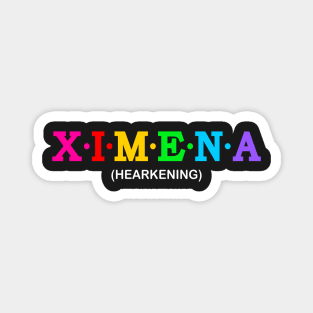 Ximena - Hearkening. Magnet