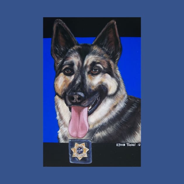 police K9 by Kevin Tickel