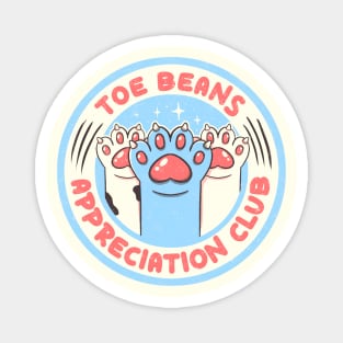 Toe Beans Appreciation Club by Tobe Fonseca Magnet