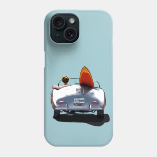 Surf Holiday Drawing Phone Case