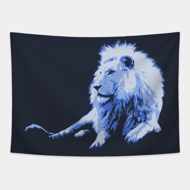 King (Lion) Tapestry by PlaidDesign