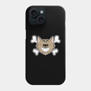 werewolf jolly roger Phone Case