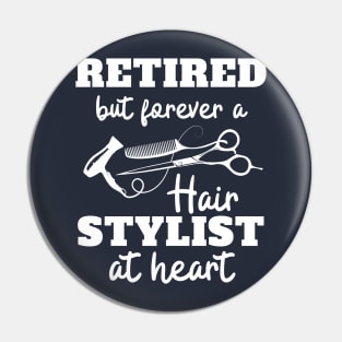 Hairstylist Retirement Gift Pin