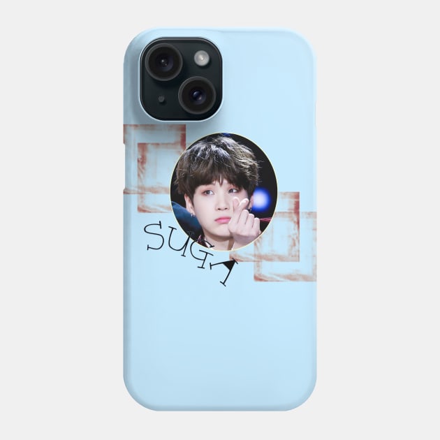 Kpop BTS Suga Phone Case by Byeolbit