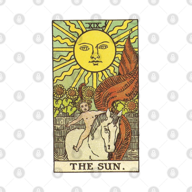 Disover THE SUN - Tarot Card - T-Shirt