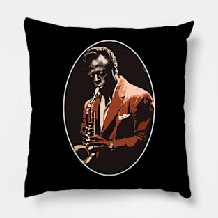 Miles Davis and sexophone Pillow