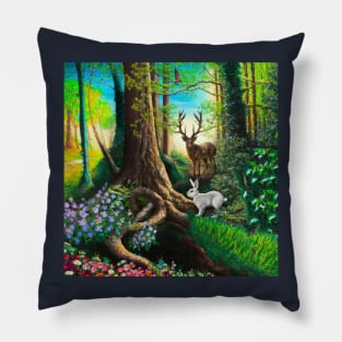 The Enchanted Forest Pillow