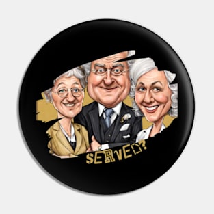 are you being served caricature style Pin