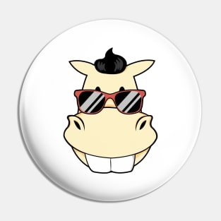 Horse with Sunglasses Pin